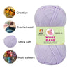 NTGS Wool Ease Yarn – Lavender Shade No. 40 | 100% Acrylic Knitting & Crochet Yarn
