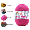 NTGS Big Wing Yarn – Rani Shade No. 17 | Acrylic Nylon Knitting & Crochet Yarn