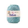 NTGS Velvet Thick Yarn – Multi Green White Shade No. 1 | Soft Acrylic Knitting & Crochet Yarn